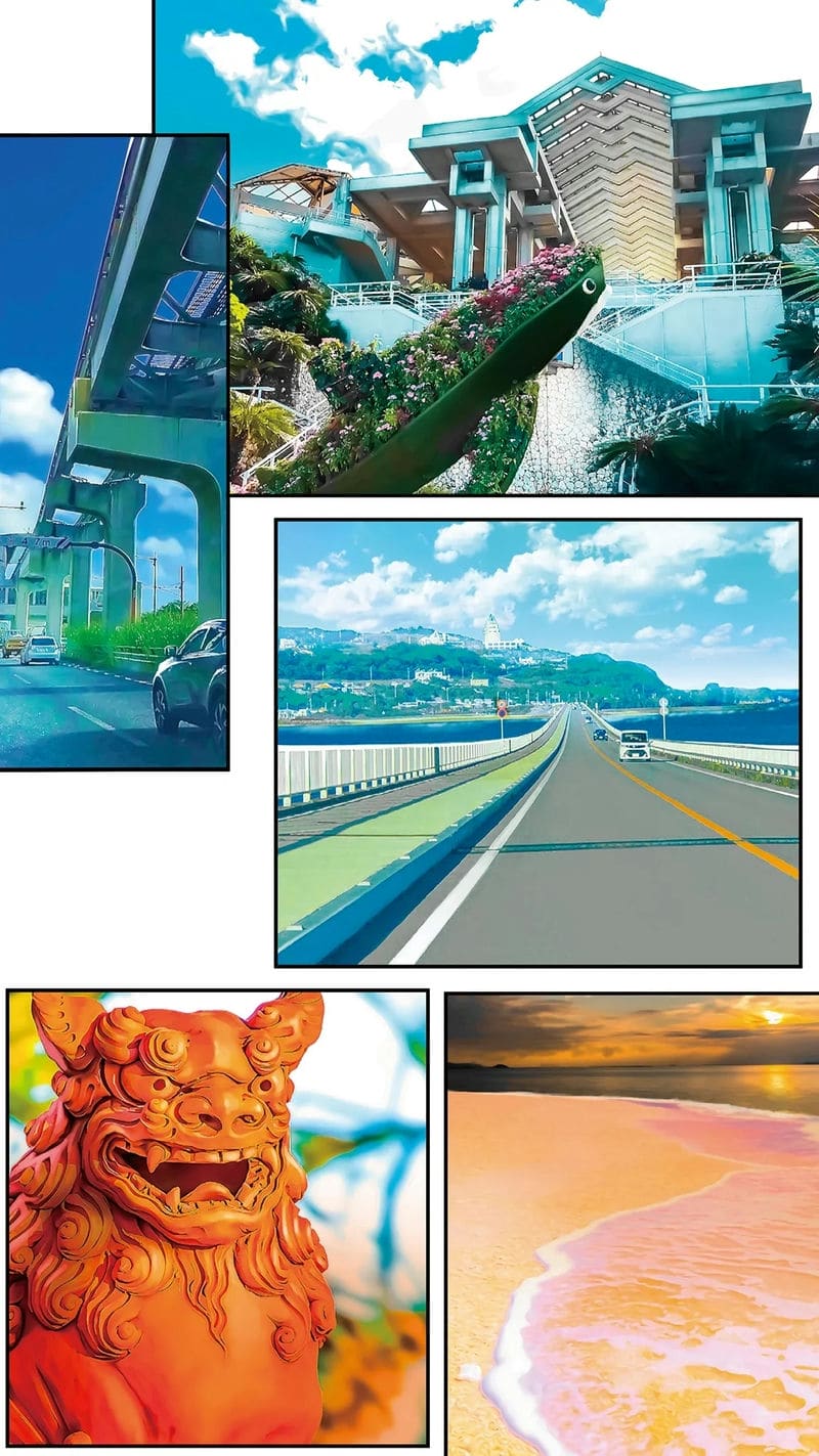 นักเดินทางโอกินาวะโดนข่มขืนหมู่ (ไม่มีขน)